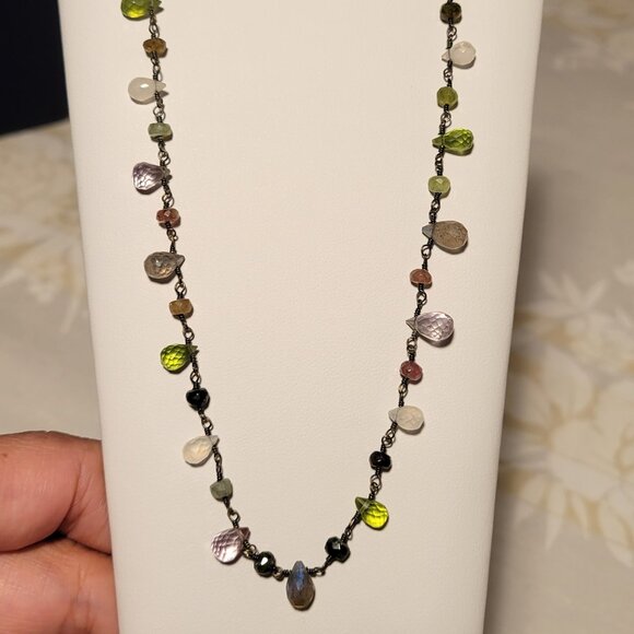 Semi-Precious Stone Necklace - Picture 2 of 7